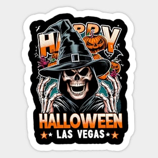 Las Vegas Halloween Sticker